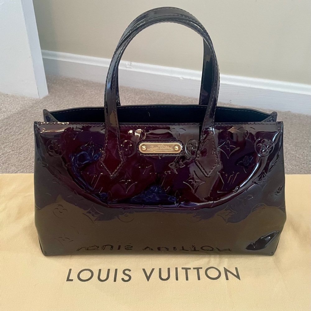 Louis Vuitton Vernis Wilshire Amarante